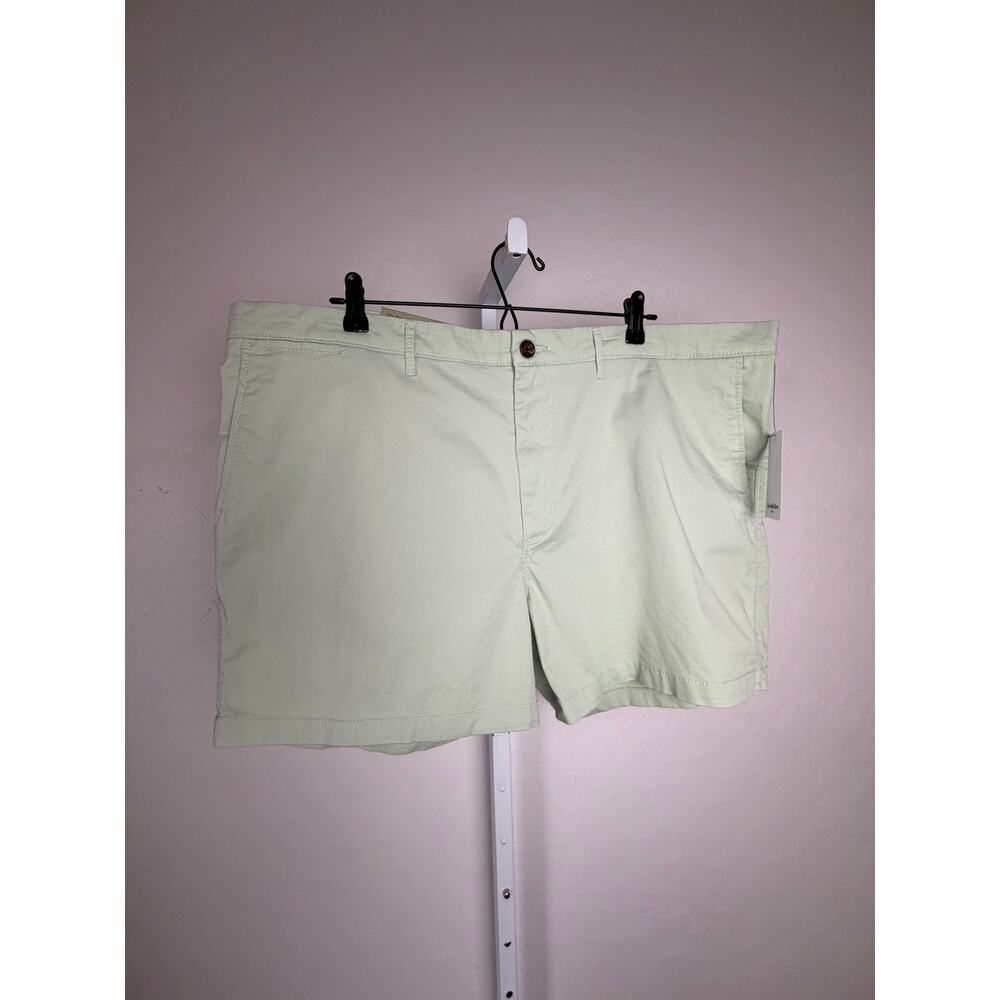 Goodfellow & Co Men’s Flat Front Shorts Mint Green Size 42 5” Inseam NWT